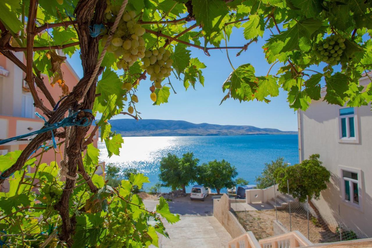 Zubovići Apartments By The Sea Metajna, Pag - 6522 מראה חיצוני תמונה